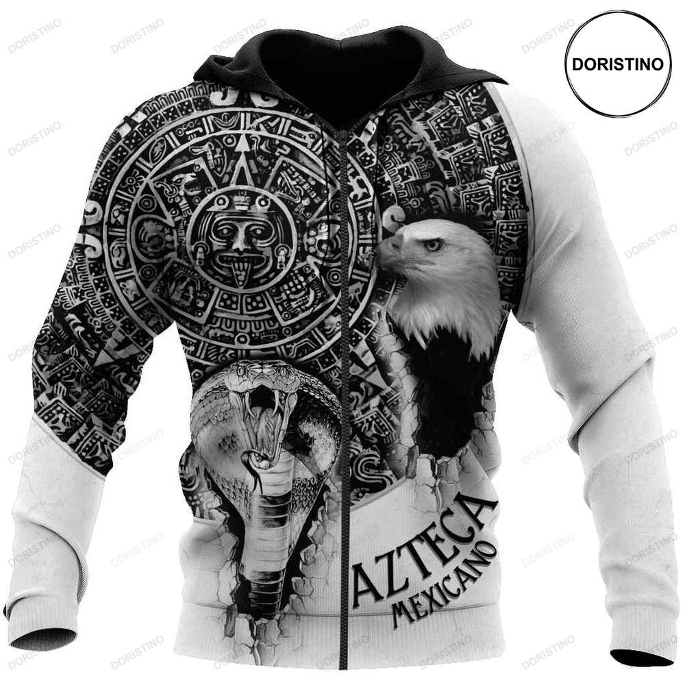 Azteca Mexicano All Over Print Hoodie