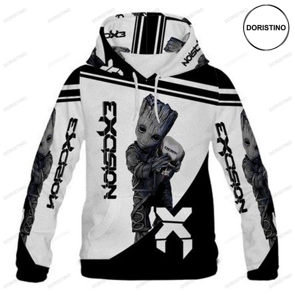 Baby Groot Star Wars The Excision Logo Limited Edition 3d Hoodie