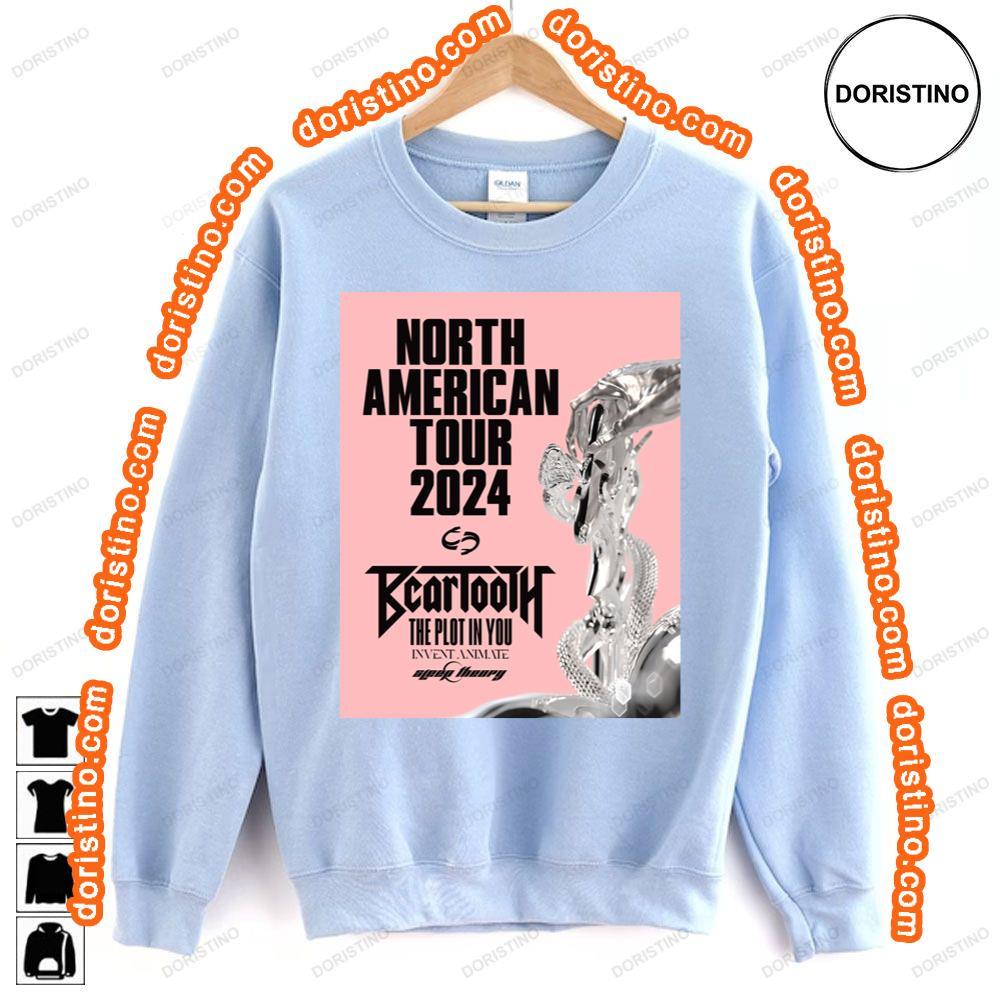 Beartooth The Plot In You Tour 2024 Hoodie Tshirt Sweatshirt