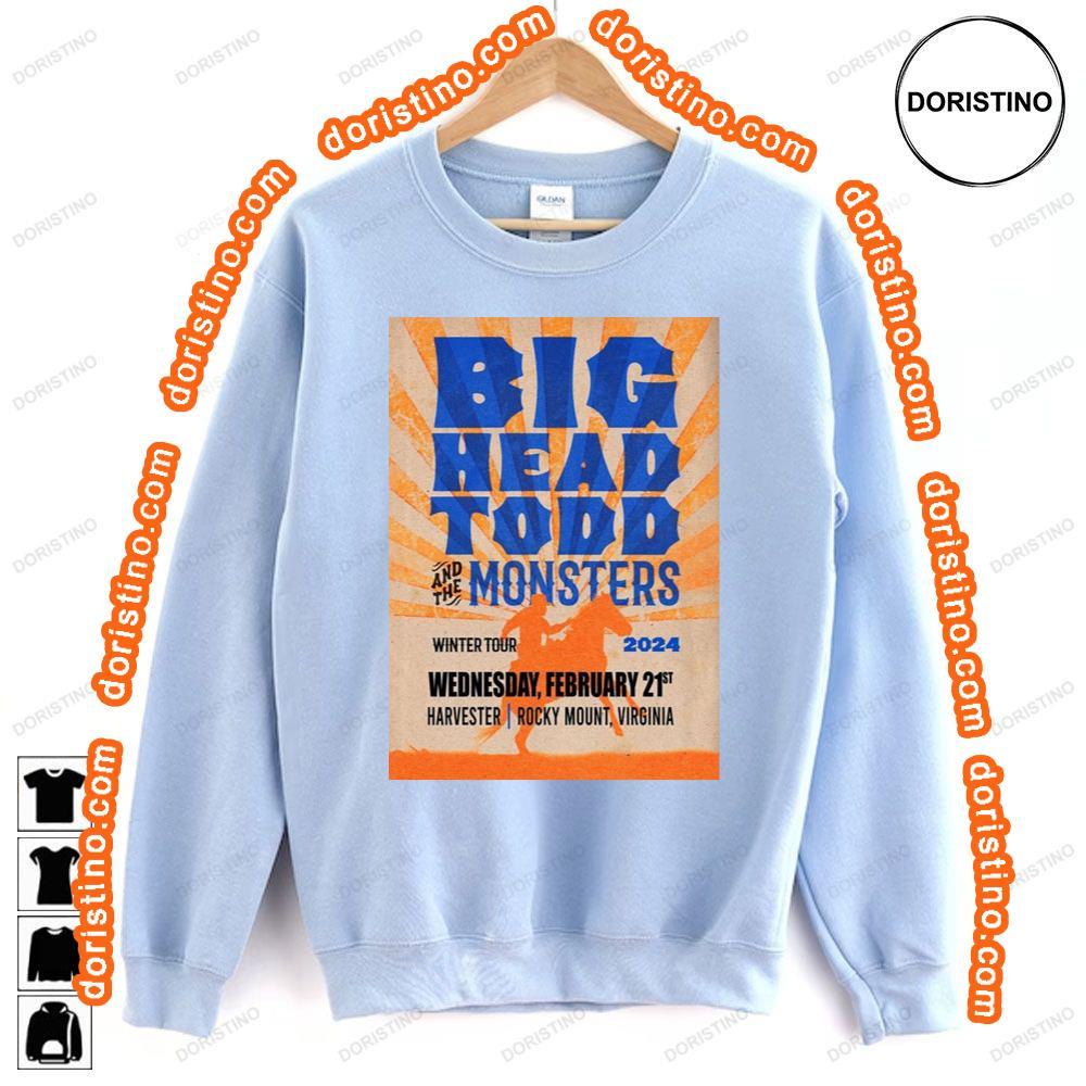 Big Head Todd And The Monsters Tour 2024 Hoodie Tshirt Sweatshirt