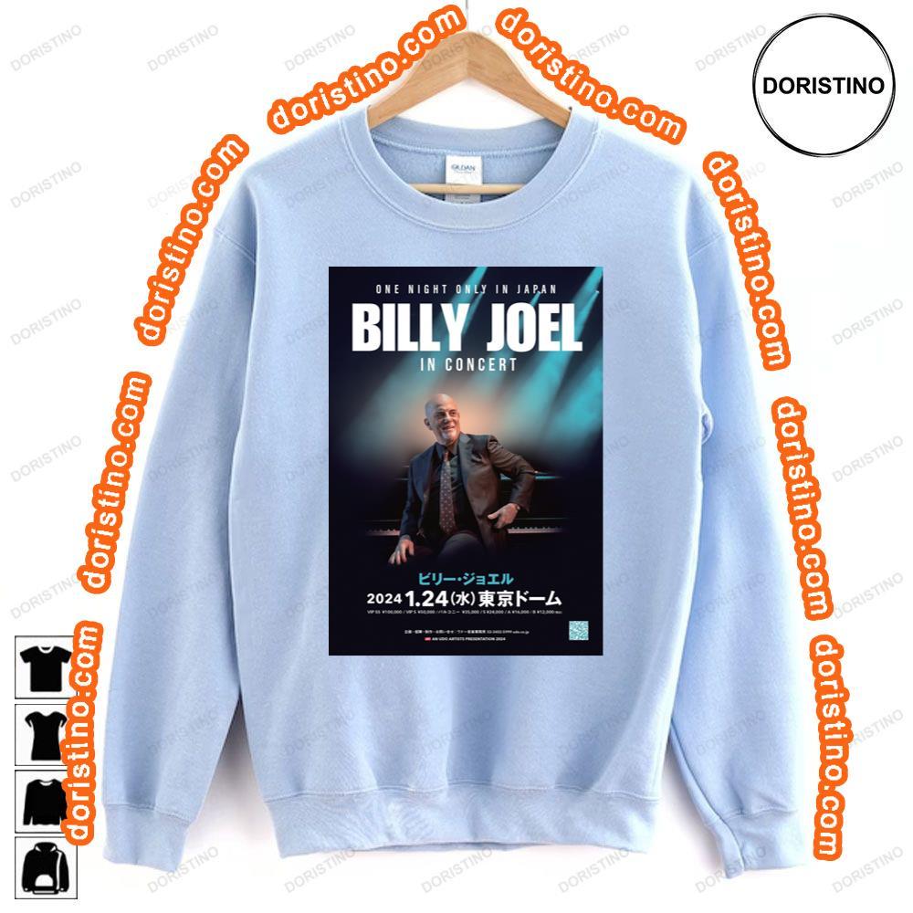 Billy Joel Tour 2024 Sweatshirt Long Sleeve Hoodie