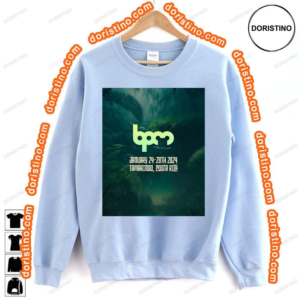 Bpm Festival Costa Rica 2024 Sweatshirt Long Sleeve Hoodie