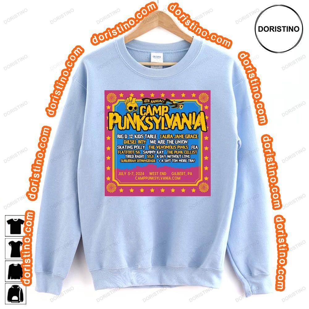 C Punksylvania The Venomous Pinks 2024 Tour Tshirt Sweatshirt Hoodie