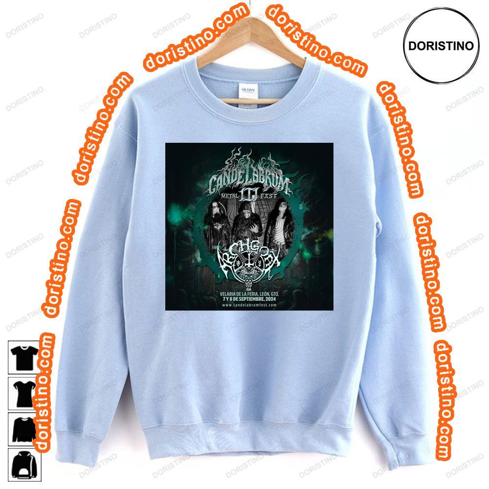 Candelabrum Metal Fest Archgoat Official Tshirt Sweatshirt Hoodie