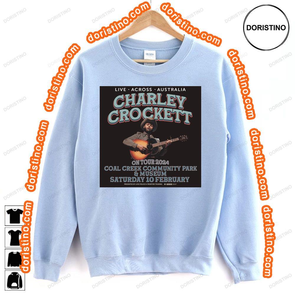 Charley Crockett 2024 Tour Hoodie Tshirt Sweatshirt