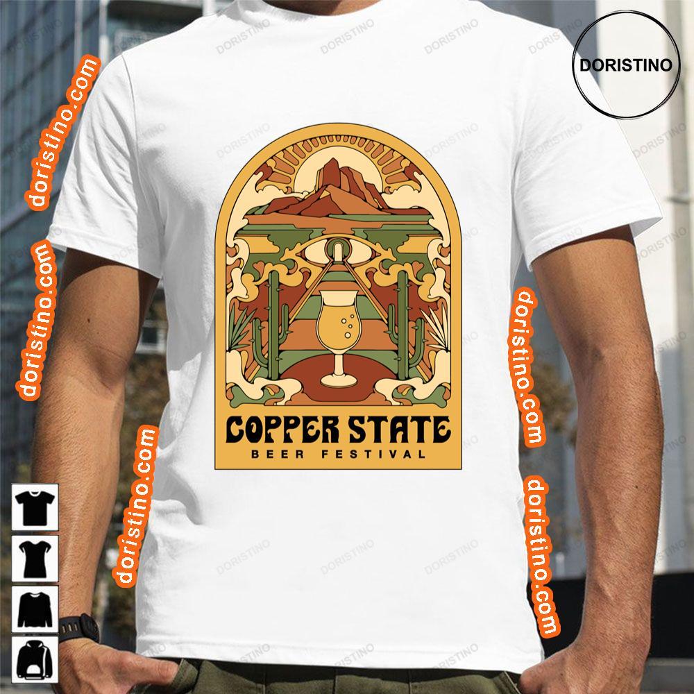Copper State Beer Festival 2024 Sweatshirt Long Sleeve Hoodie