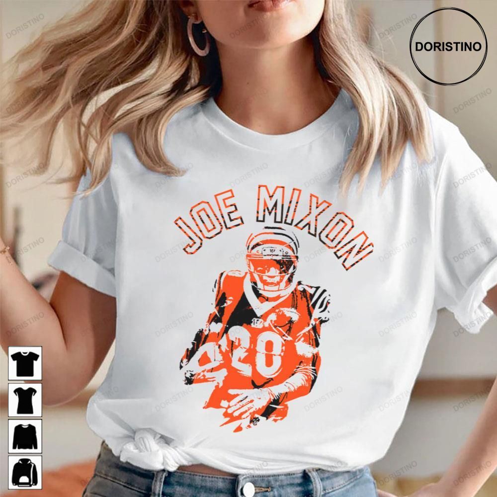 Vintage Retro Art Of Joe Mixon Graphic Design Football Limited Edition T-shirts