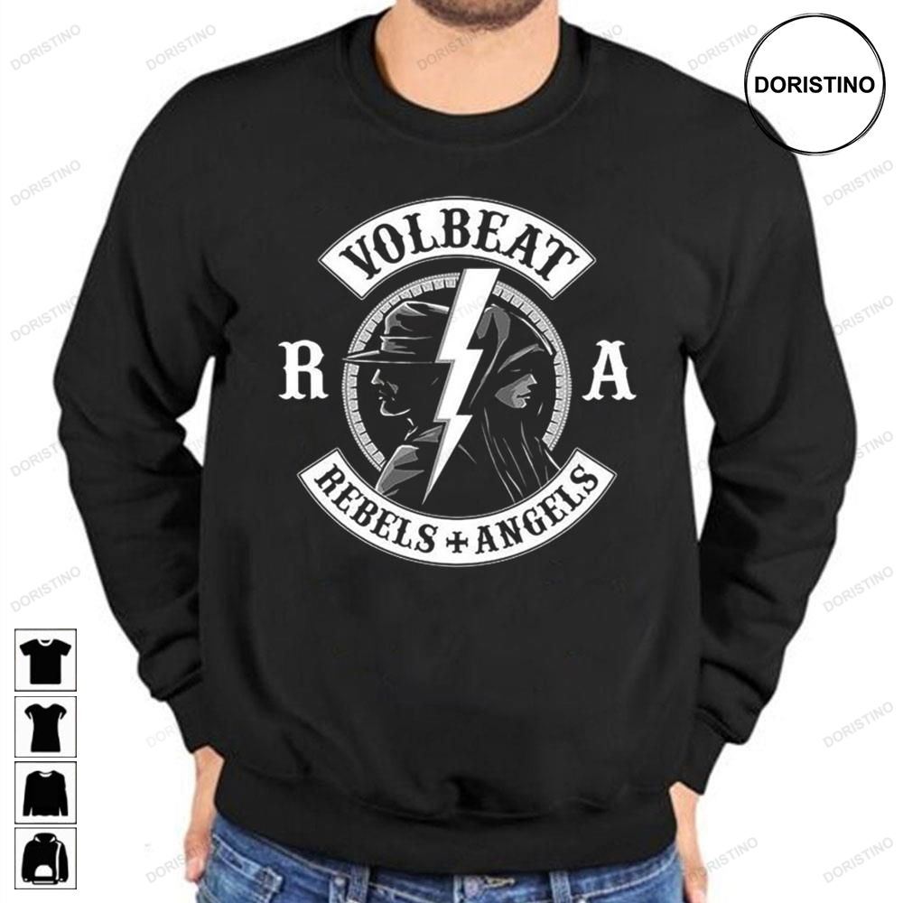 Volbeat Band Rebels Angels Limited Edition T-shirts