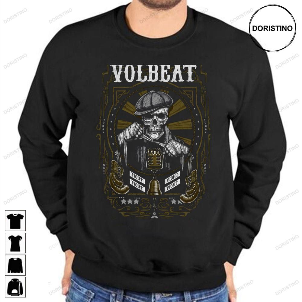 Volbeat Band Skull Fight Trending Style