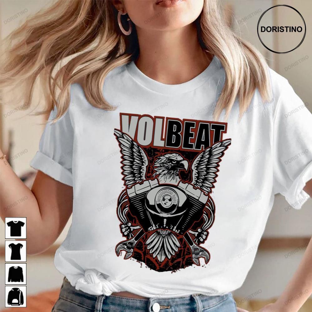 Volbeat Established 2001 Eagle Mechanic Limited Edition T-shirts