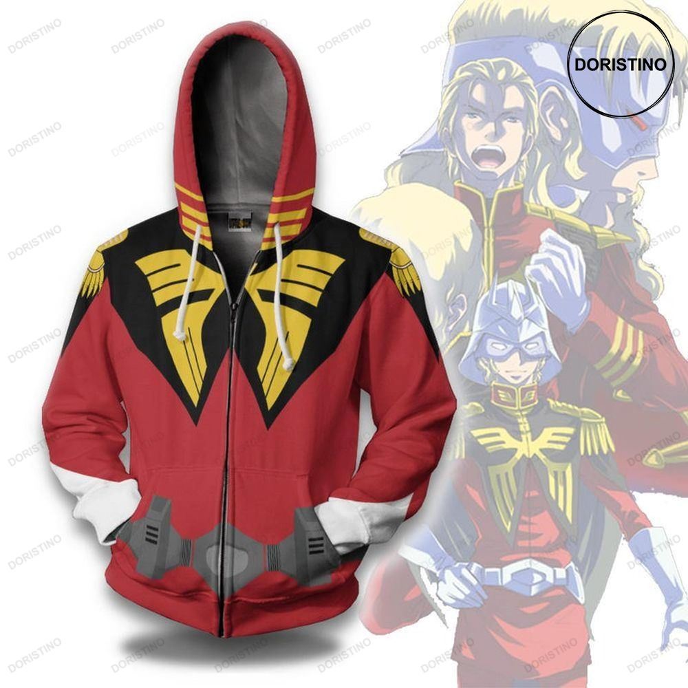 Char Aznable Mobile Suit Gundam Cosplay Anime Limited Edition 3d Hoodie
