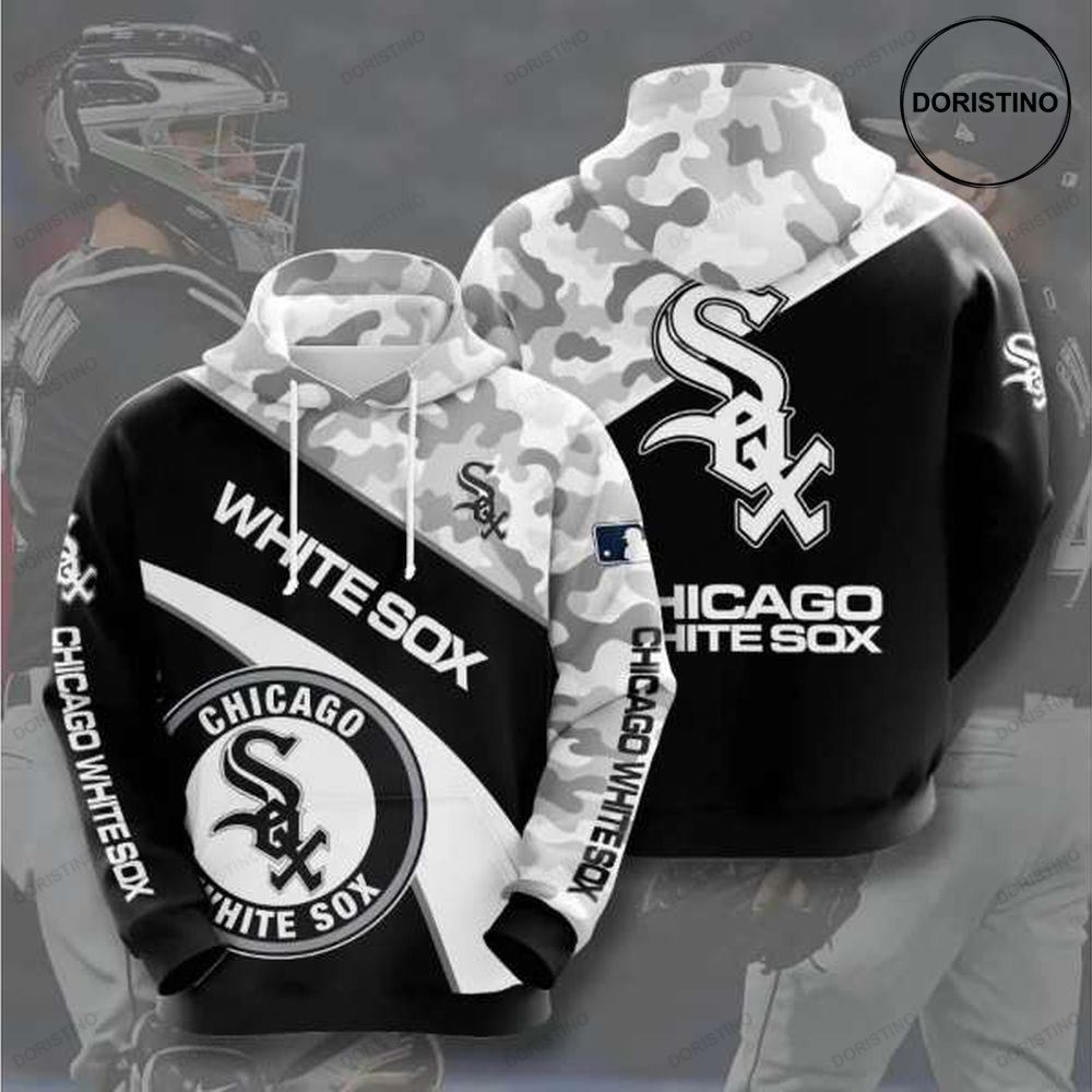 Chicago White Sox Camo All Over Print Hoodie