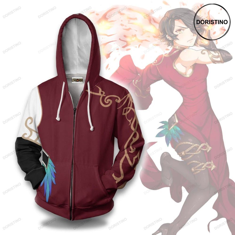 Cinder Fall Rwby Uniform Anime Casual Cosplay Costume Awesome 3D Hoodie