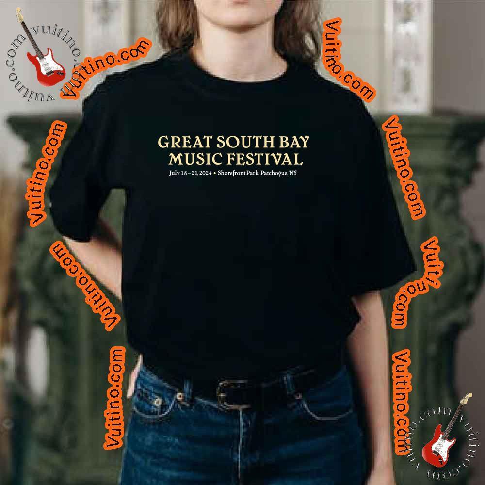 Great South Bay Music Festival 2024 Logo Shirt