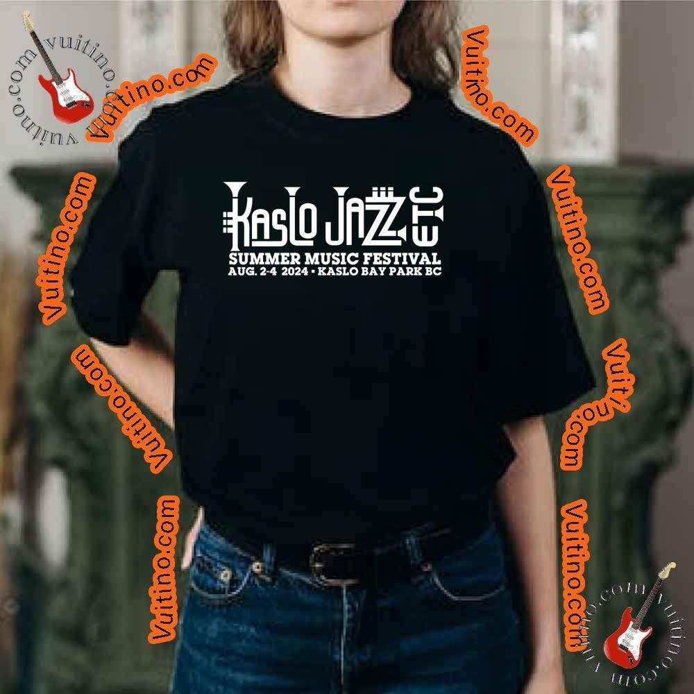 Kaslo Jazz Festival 2024 Logo Merch
