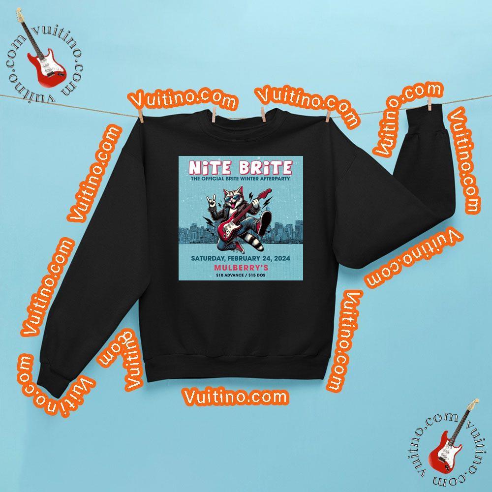 Nite Brite The Official Brite Winter Afterparty 2024 Shirt