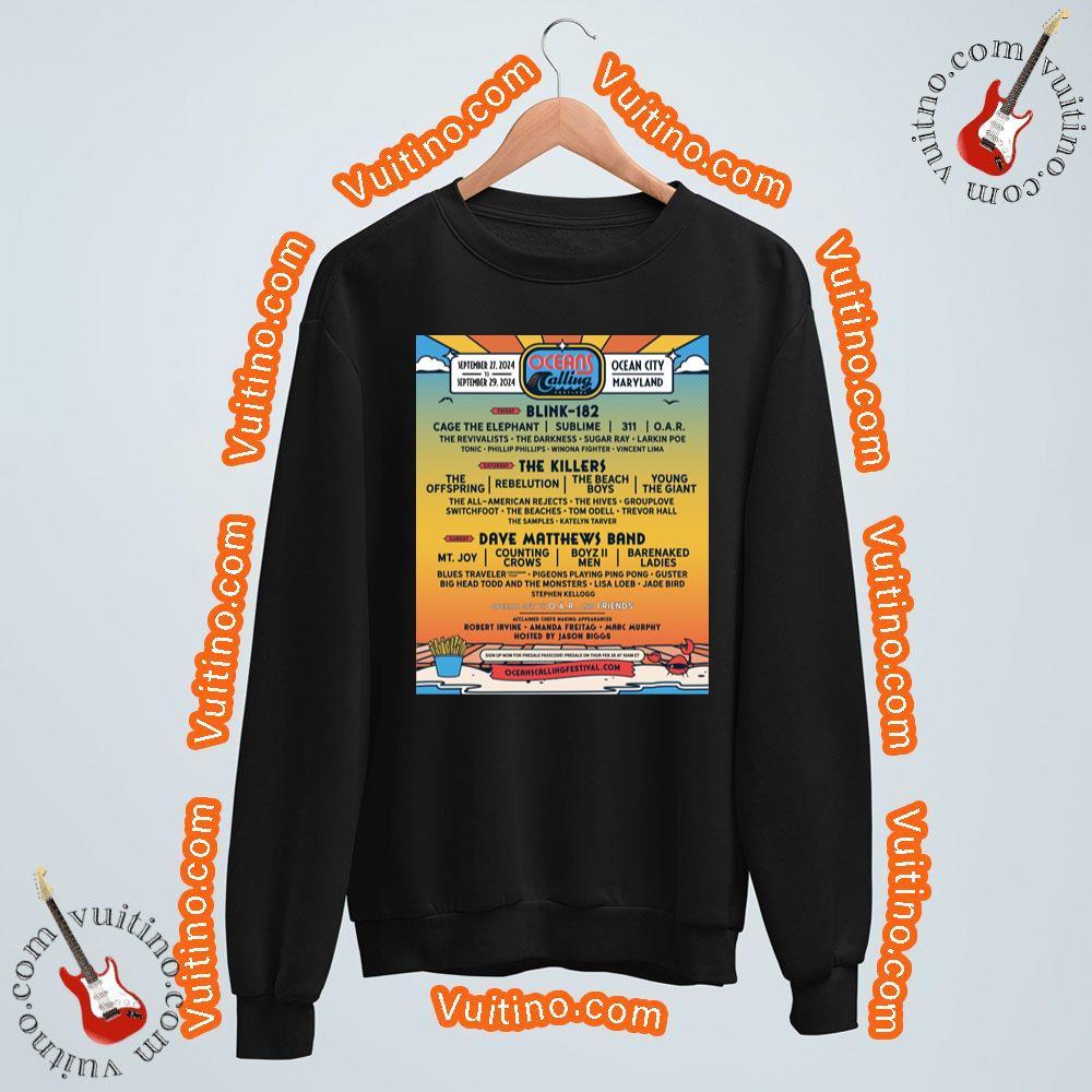 Oceans Calling Festival 2024 Dates Shirt