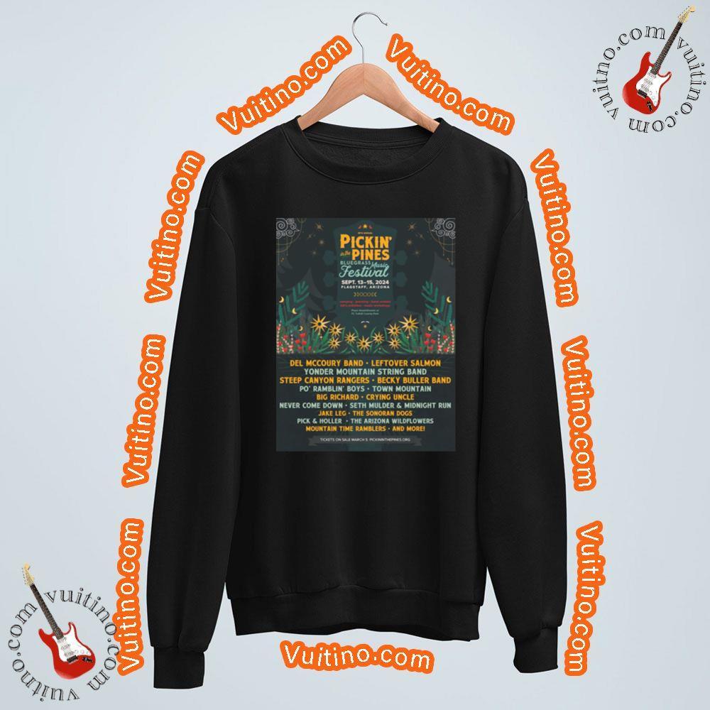 Pickin In The Pines 2024 Dates Shirt