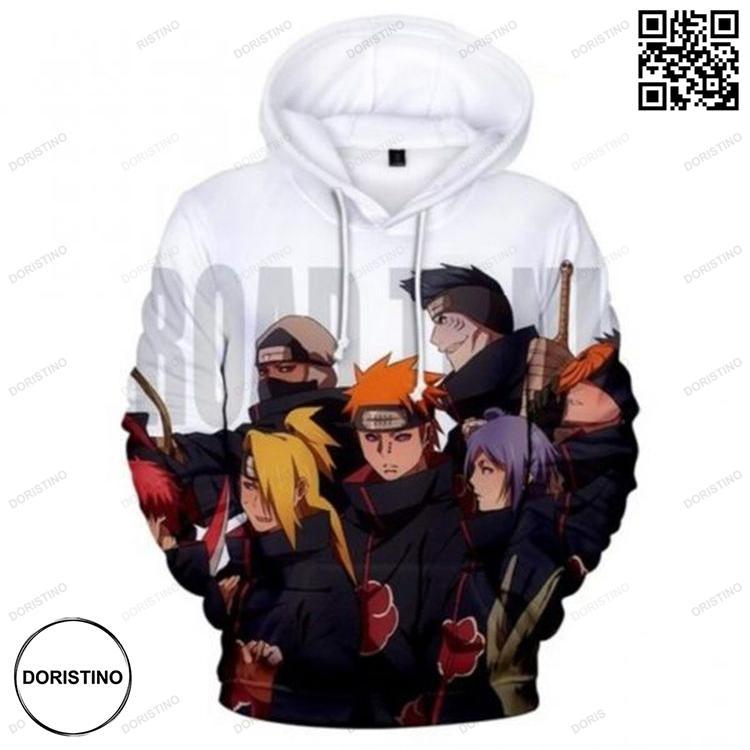 Akatsuki Gang Naruto Shippuden 3d Printed Kpop Limited Edition 3D Hoodie