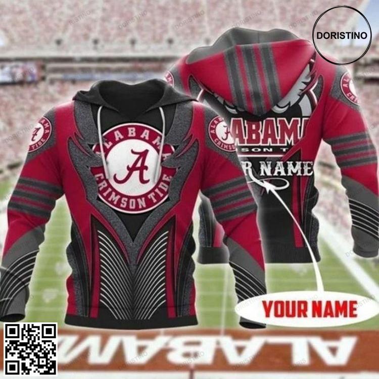 Alabama Crimson Tide 14 Nfl Gift For Fan Personalized Bomber Jacket Limited Edition 3D Hoodie