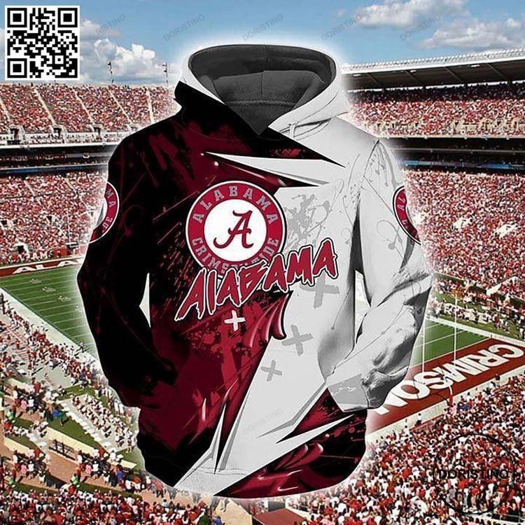 Alabama Crimson Tide Alabama Crimson Tide Gifts For Him All Over Print Hoodie