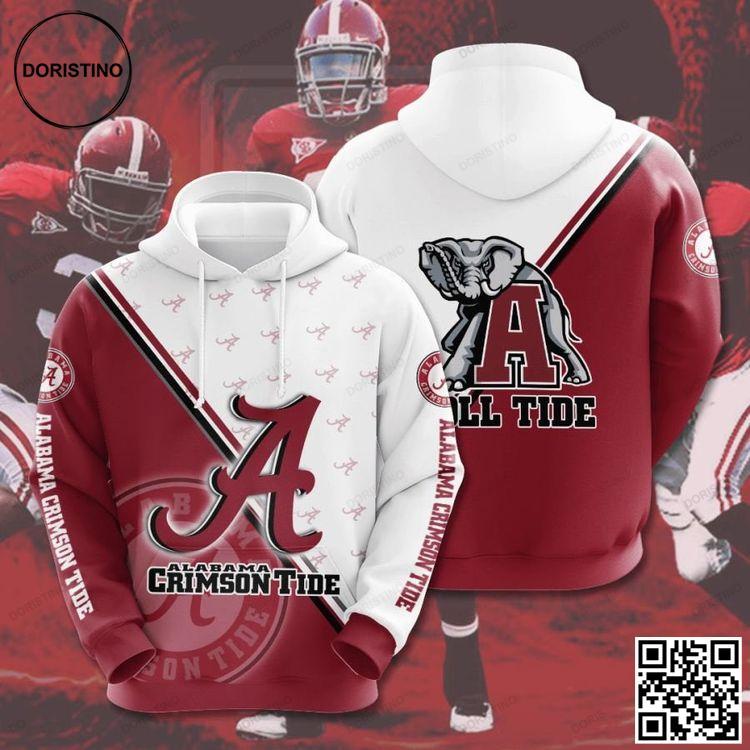 Alabama Crimson Tide No27 Custom Awesome 3D Hoodie