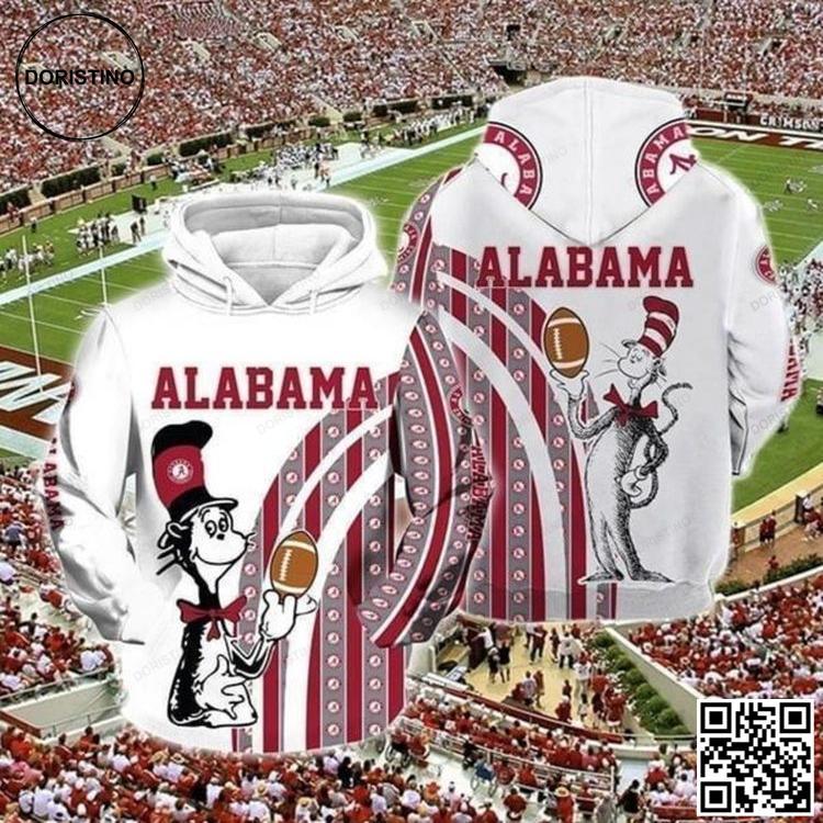 Alabama Crimson Tide Style 07 Limited Edition 3D Hoodie