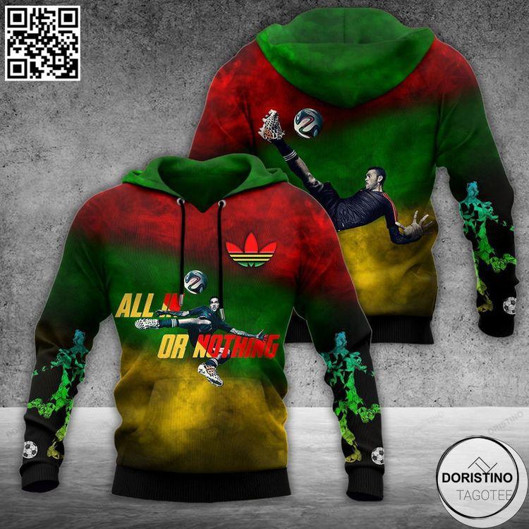 All In Or Nothing Football 3d Limited Edition 3D Hoodie