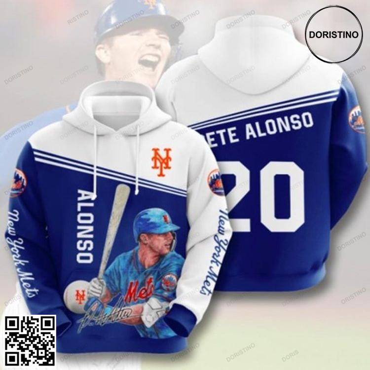 Alonso New York Mets Sport Limited Edition 3D Hoodie