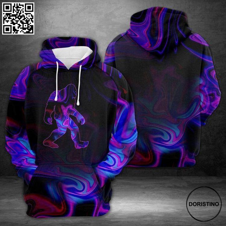 Amazing Bigfoot 3d Awesome 3D Hoodie