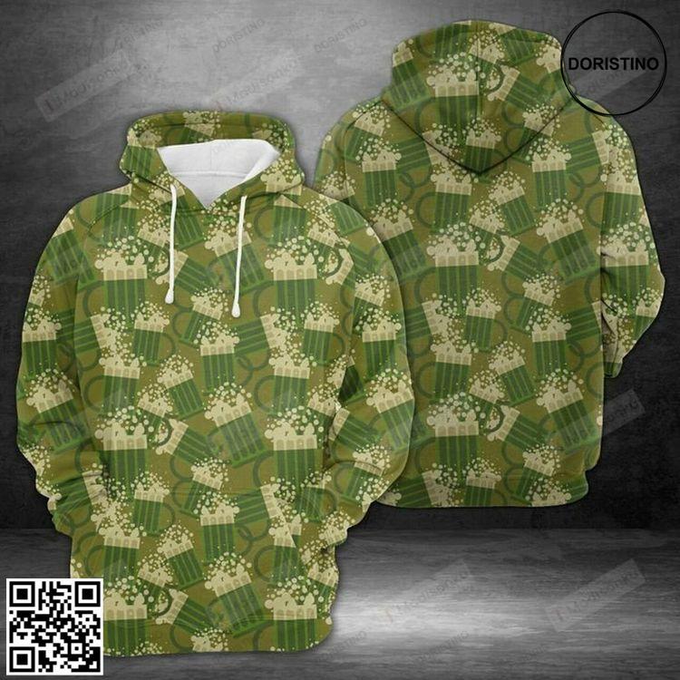 Amazing Camouflage Beer 3d Limited Edition 3D Hoodie