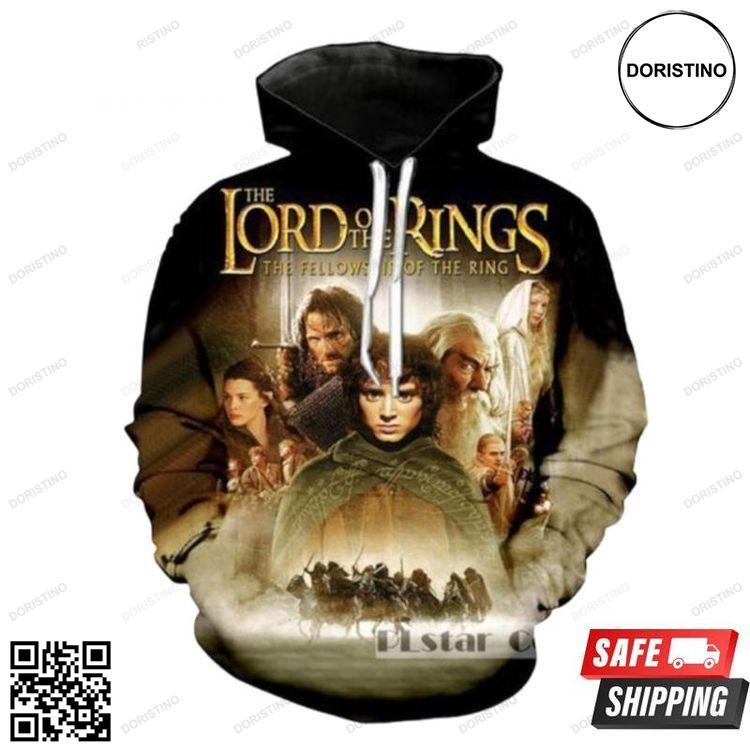 Amazing Lord Of The Rings Awesome 3D Hoodie