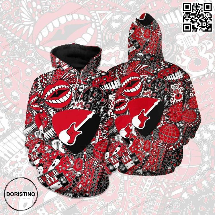 Amazing Music Art 3d All Print Limited Edition 3D Hoodie