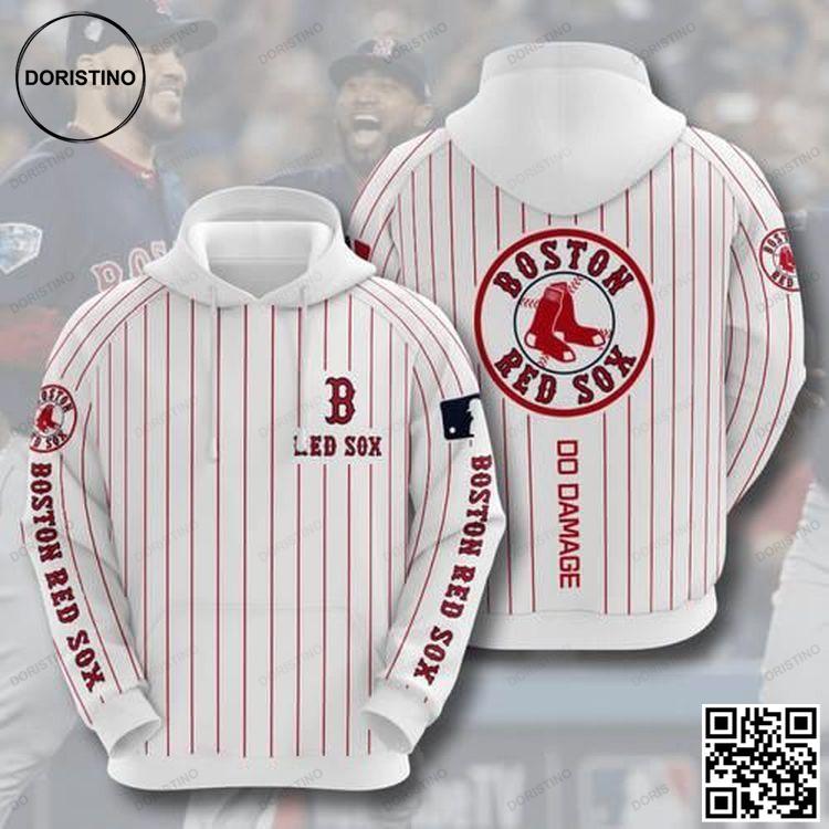 Amazon Sports Team Boston Red Sox No287 Size S To 5xl Awesome 3D Hoodie