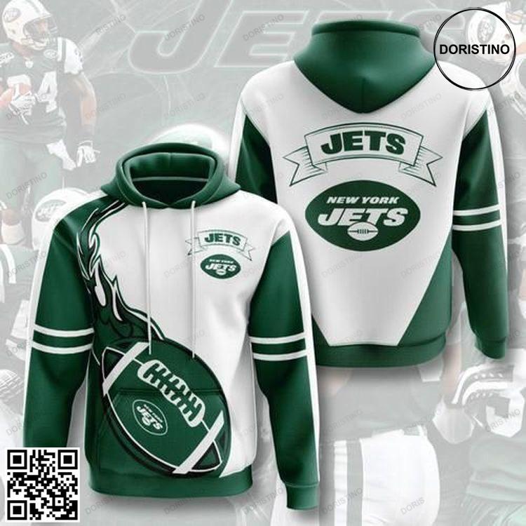 Amazon Sports Team New York Jets No1037 Size S To 5xl All Over Print Hoodie