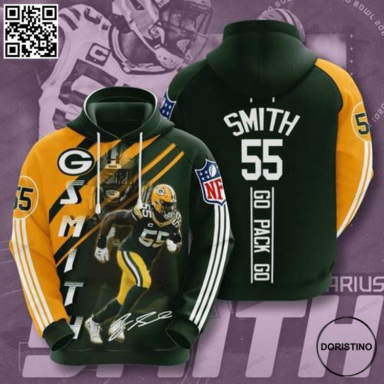 Amazon Sports Team Nfl Green Bay Packers No1002 Size S To 5xl All Over Print Hoodie