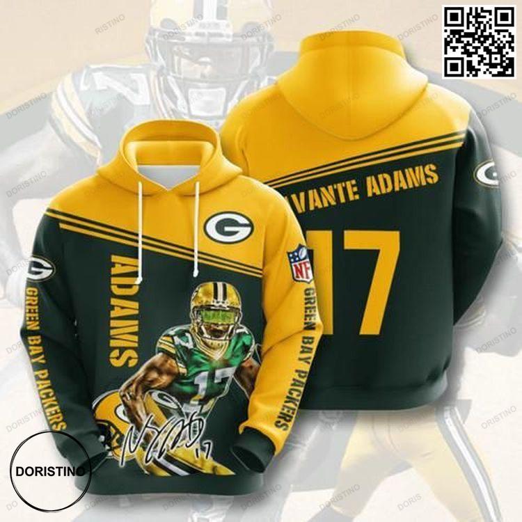 Amazon Sports Team Nfl Green Bay Packers No756 Size S To 5xl All Over Print Hoodie