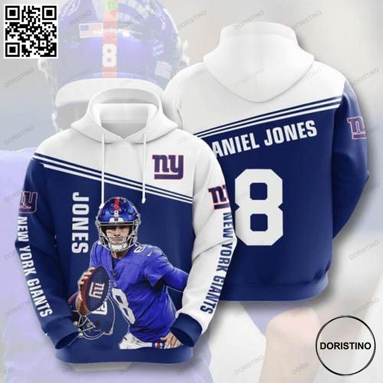 Amazon Sports Team Nfl New York Giants No372 Size S To 5xl All Over Print Hoodie