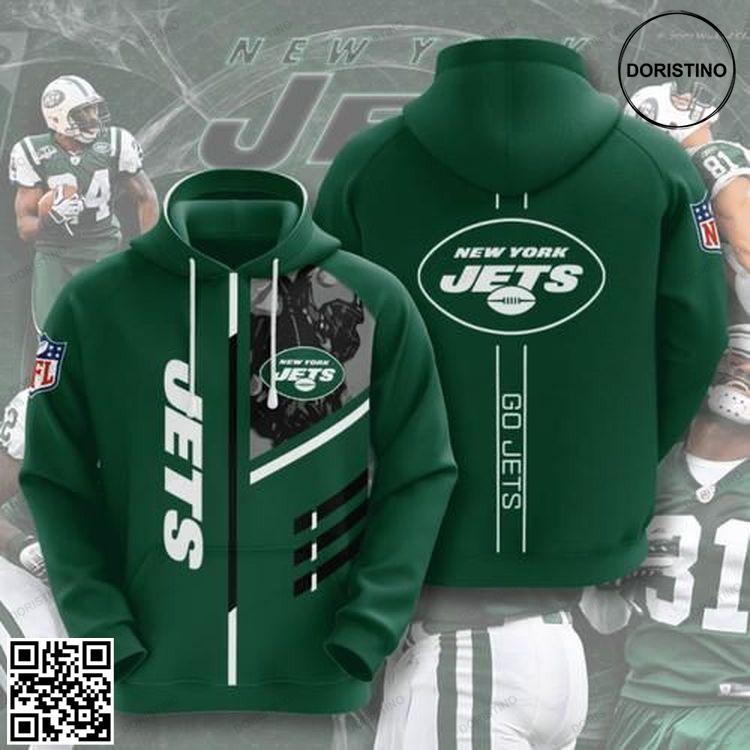 Amazon Sports Team Nfl New York Jets No907 Size S To 5xl Awesome 3D Hoodie