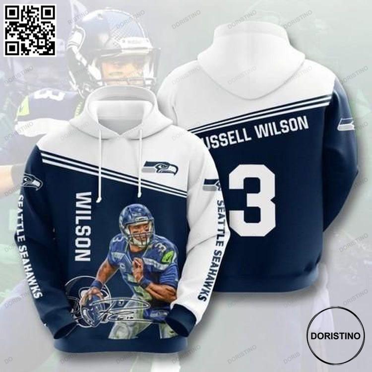 Amazon Sports Team Nfl Seattle Seahawks No997 Size S To 5xl Awesome 3D Hoodie