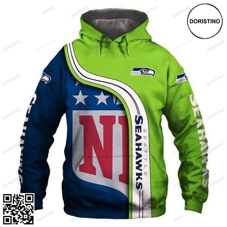 Amazon Sports Team Official Nfl Seattle Seahawks No971 Size S To 5xl Limited Edition 3D Hoodie