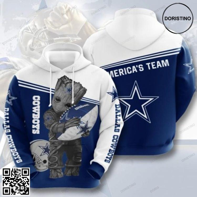 America Is Team Dallas Cowboys Sport Awesome 3D Hoodie