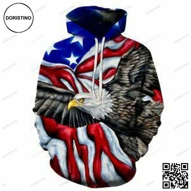 American Bald Eagle 3d Limited Edition 3D Hoodie