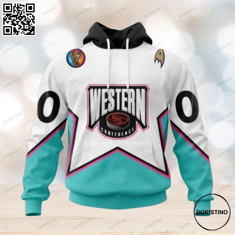 Anaheim Ducks All Star Western Conference 2024 Limited Edition 3D Hoodie
