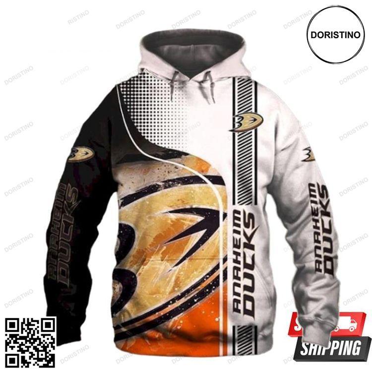 Anaheim Ducks Nhl And Pered Custom Bud Light Graphic Limited Edition 3D Hoodie
