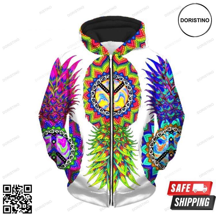 Ananas Trio Up Limited Edition 3D Hoodie