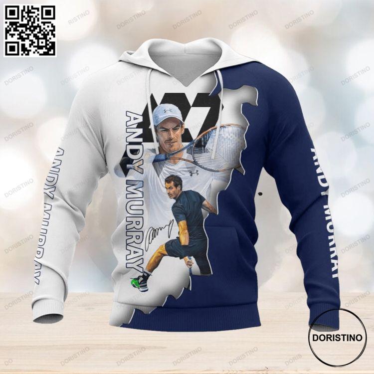 Andy Murray Printing For Men And Women Awesome 3D Hoodie