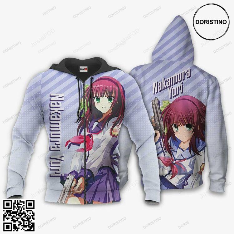 Angel Beats Nakamura Yuri 3d Awesome 3D Hoodie