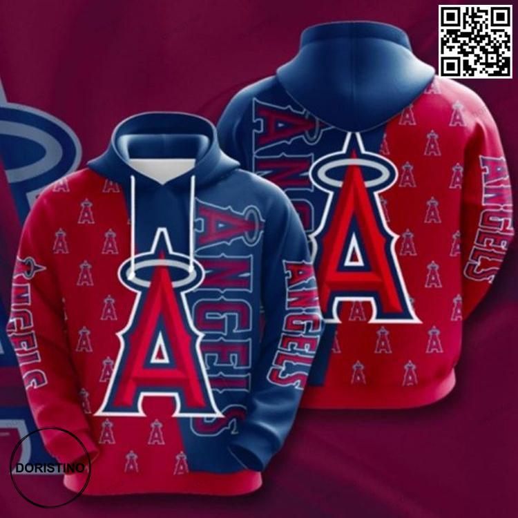 Angels Blue And Red Limited Edition 3D Hoodie