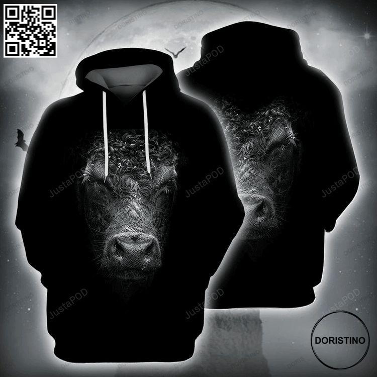 Angus Cattle 3d All Print All Over Print Hoodie